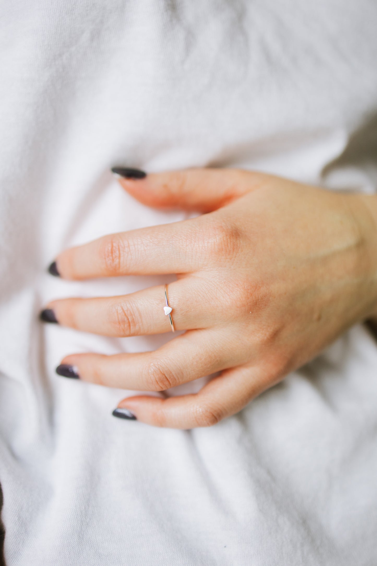 Sterling Silver Heart Ring