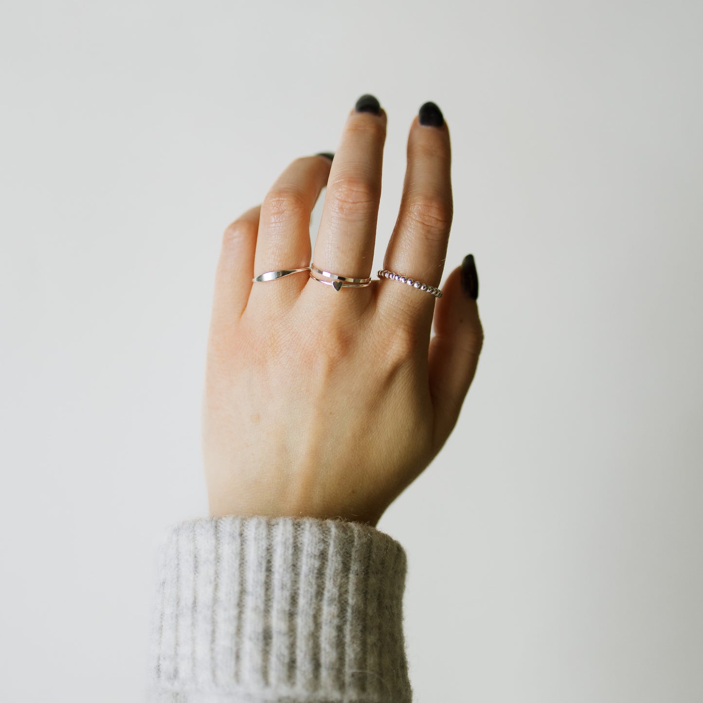 Sterling Silver Heart Ring