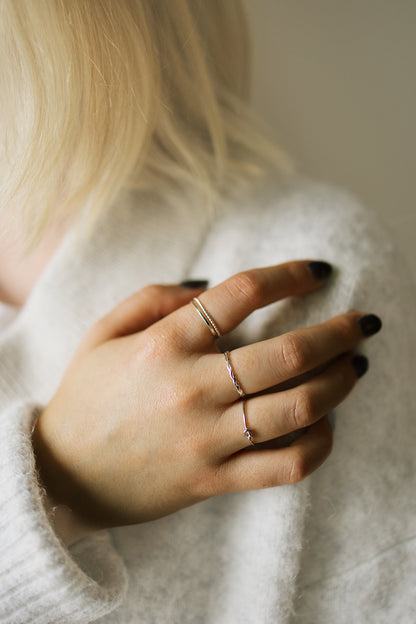 Sterling Silver Knot Ring