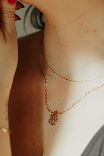 Vintage Coin Necklace