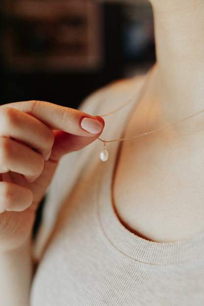 Pearl Drop Necklace