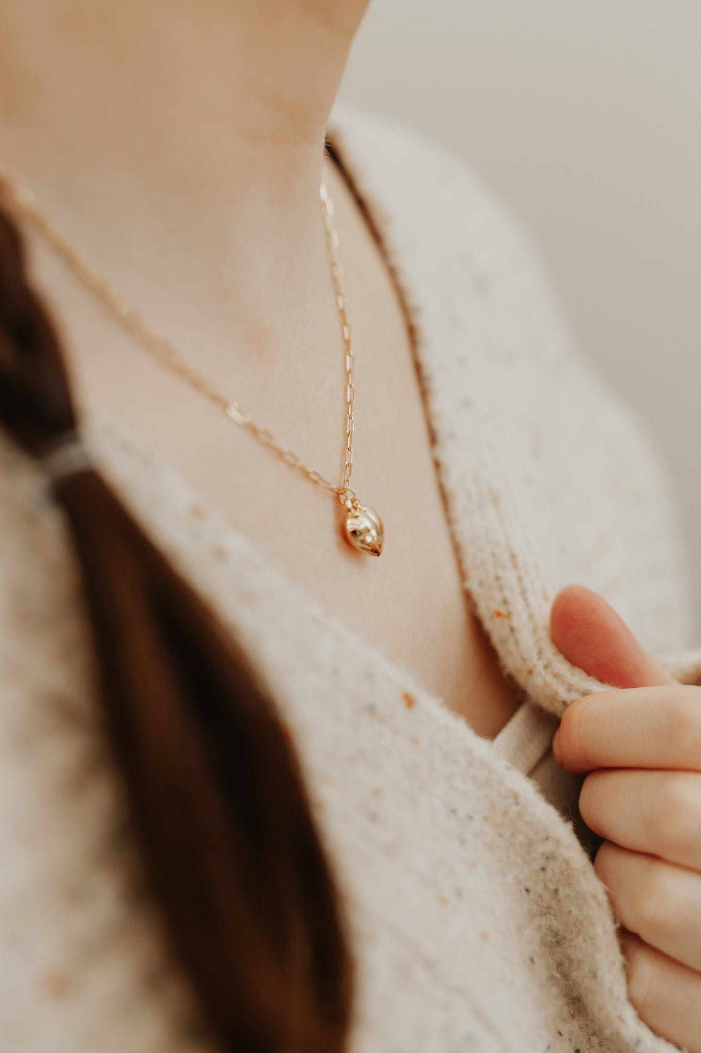 Puffy Heart Necklace