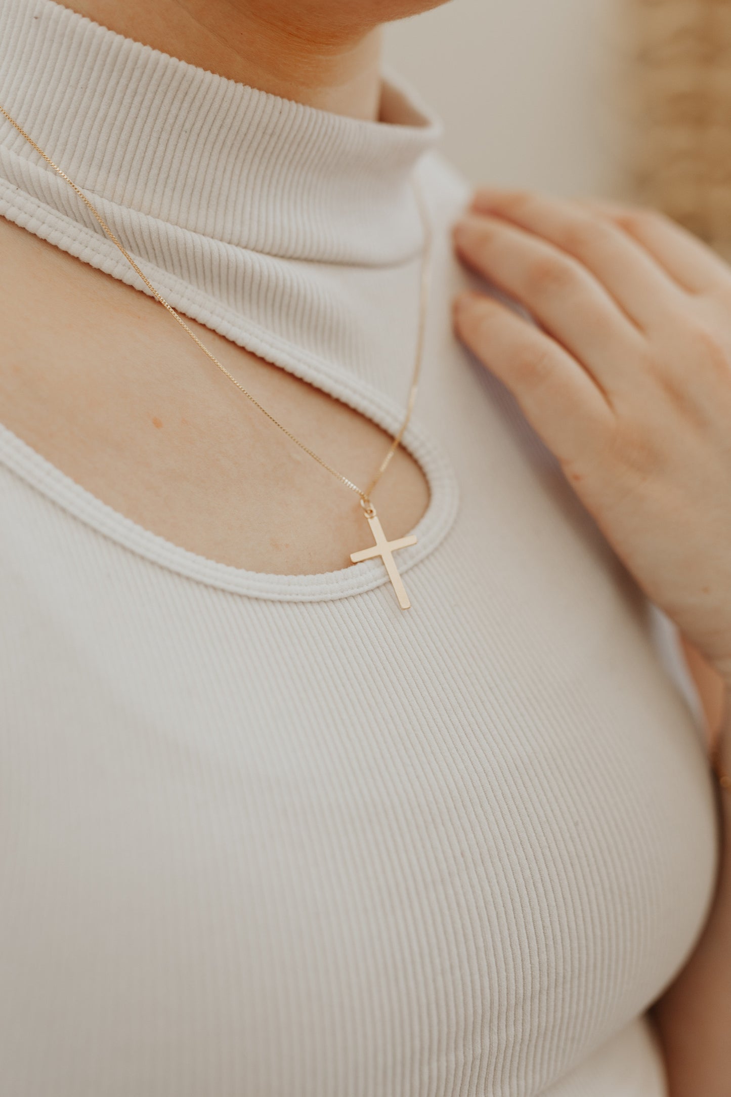 Large Cross Necklace