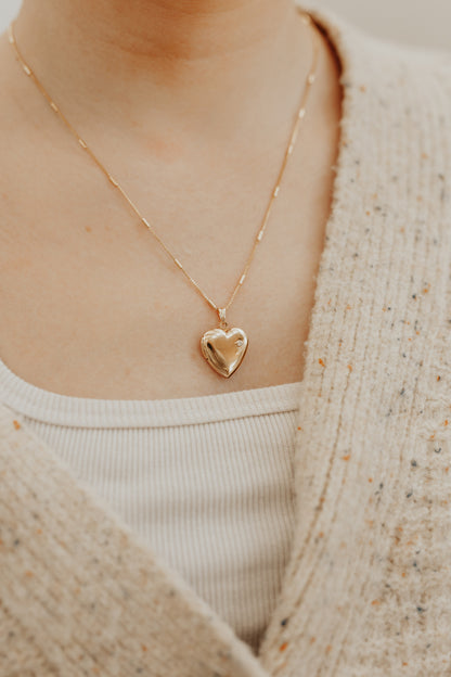 Cubic Heart Locket