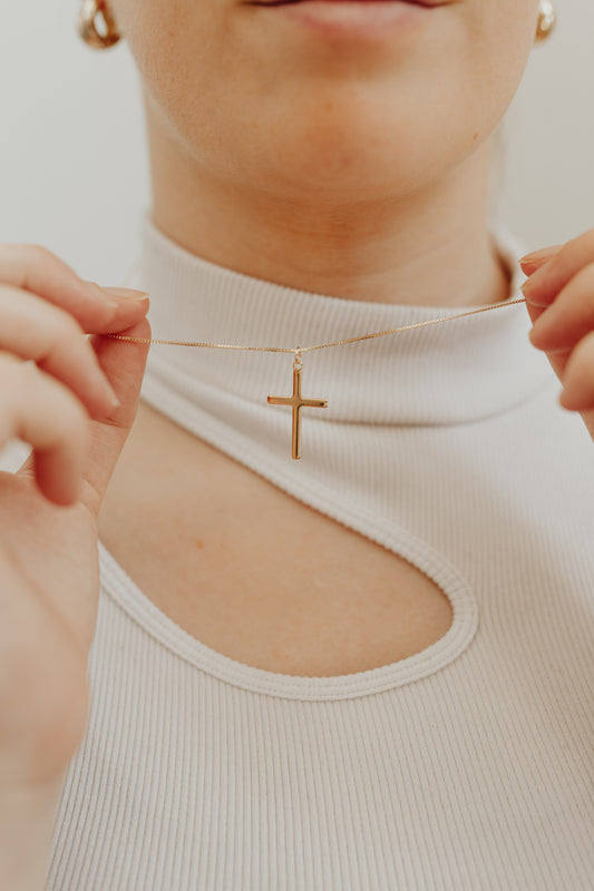 Large Cross Necklace