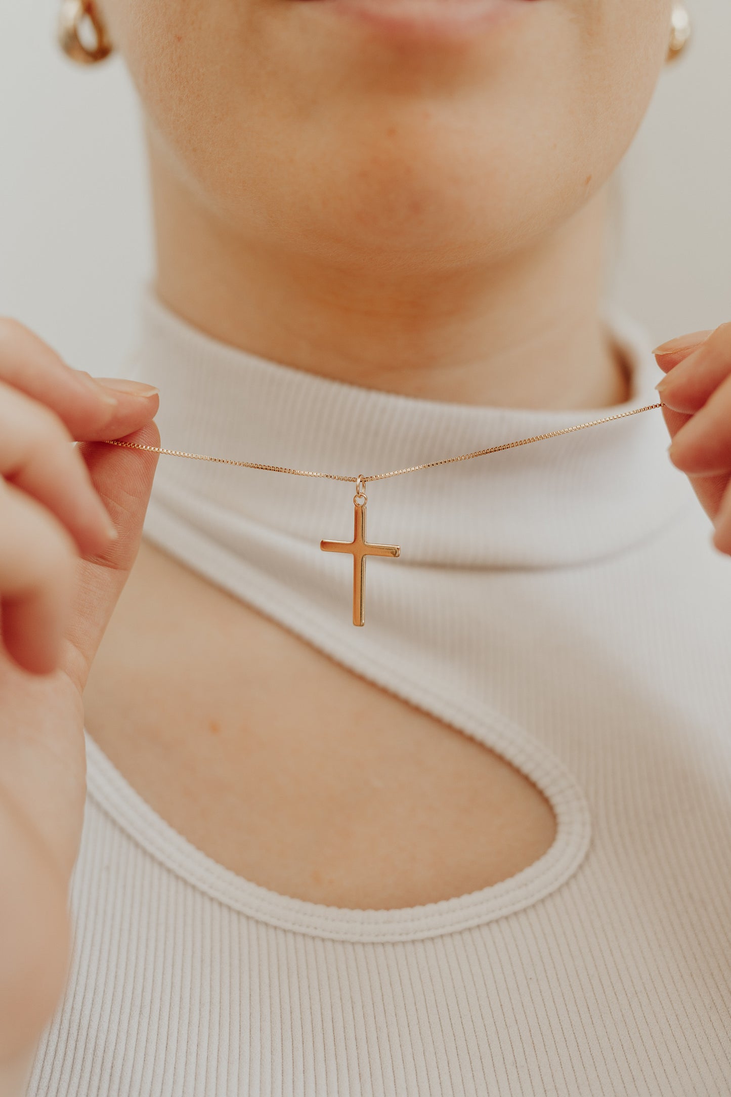 Large Cross Necklace