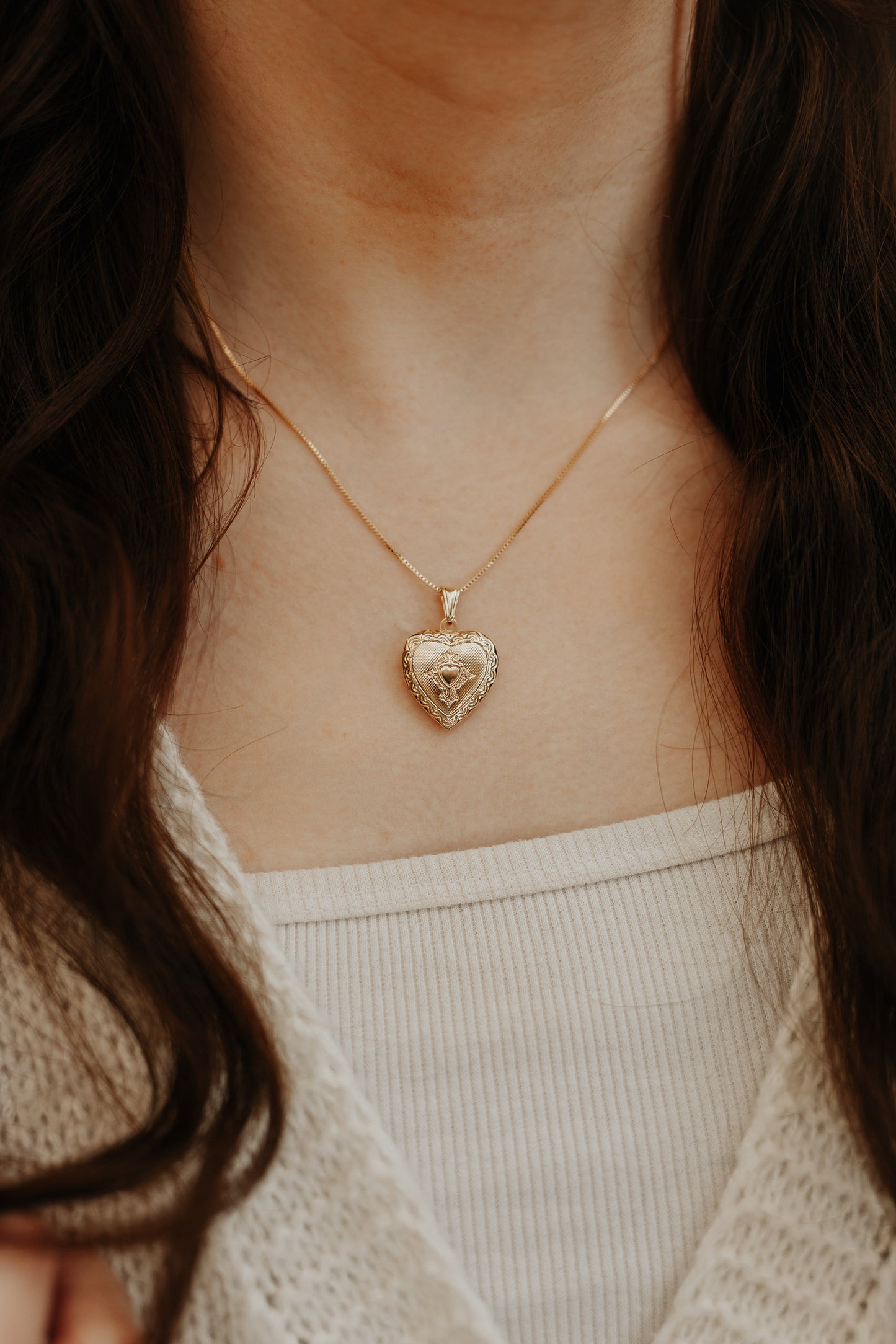 Vintage Heart Locket