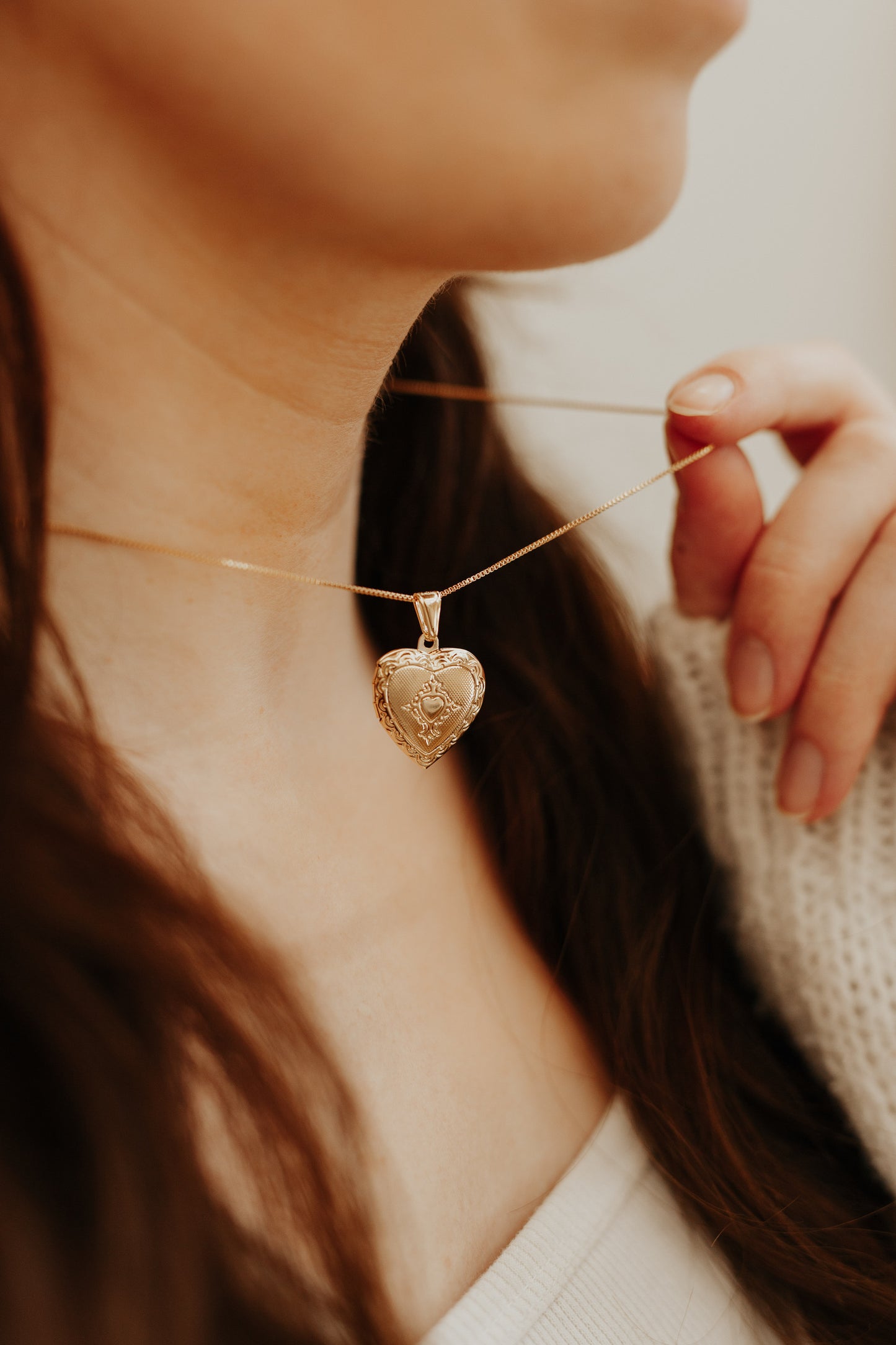 Vintage Heart Locket