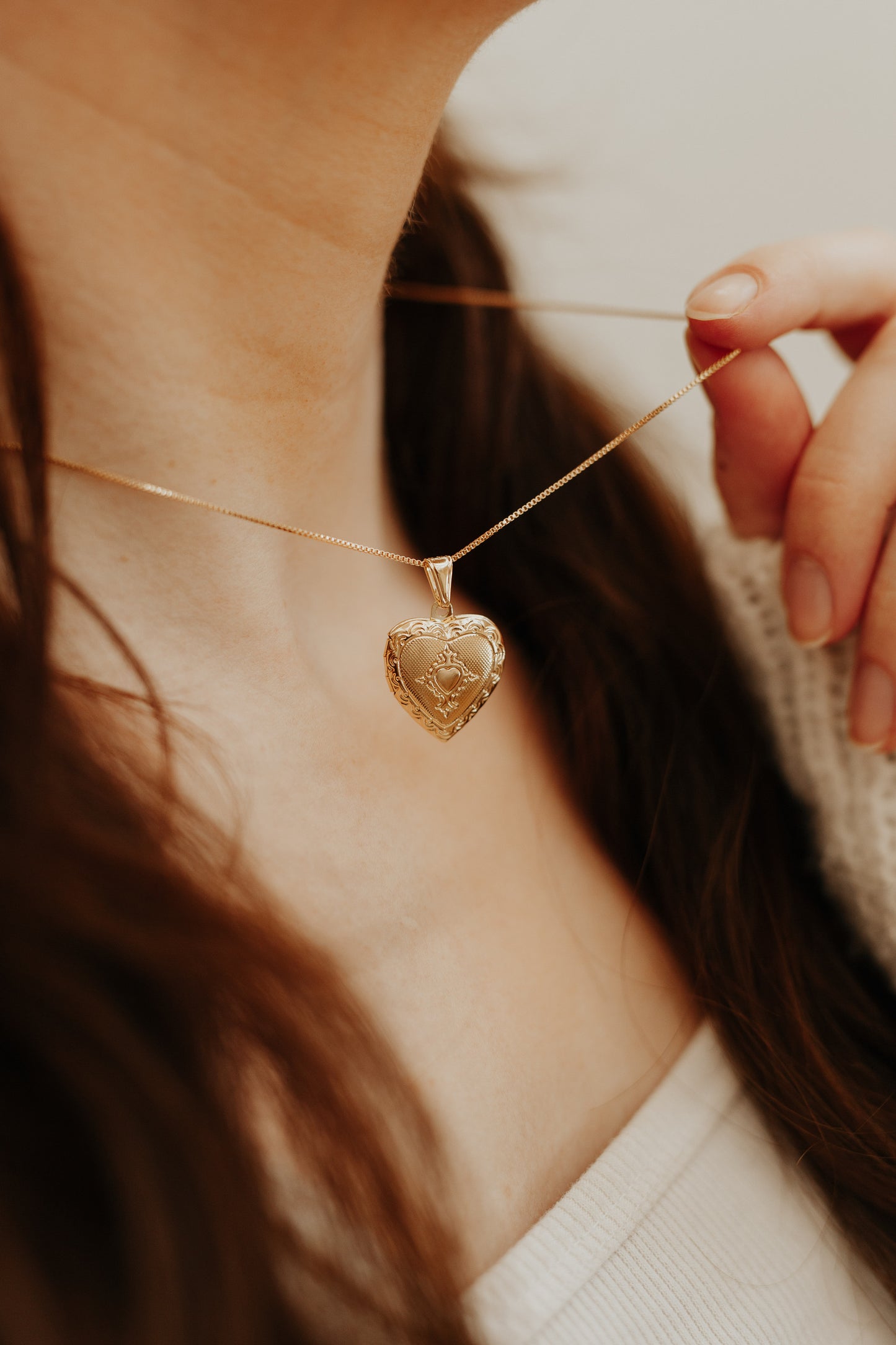 Vintage Heart Locket