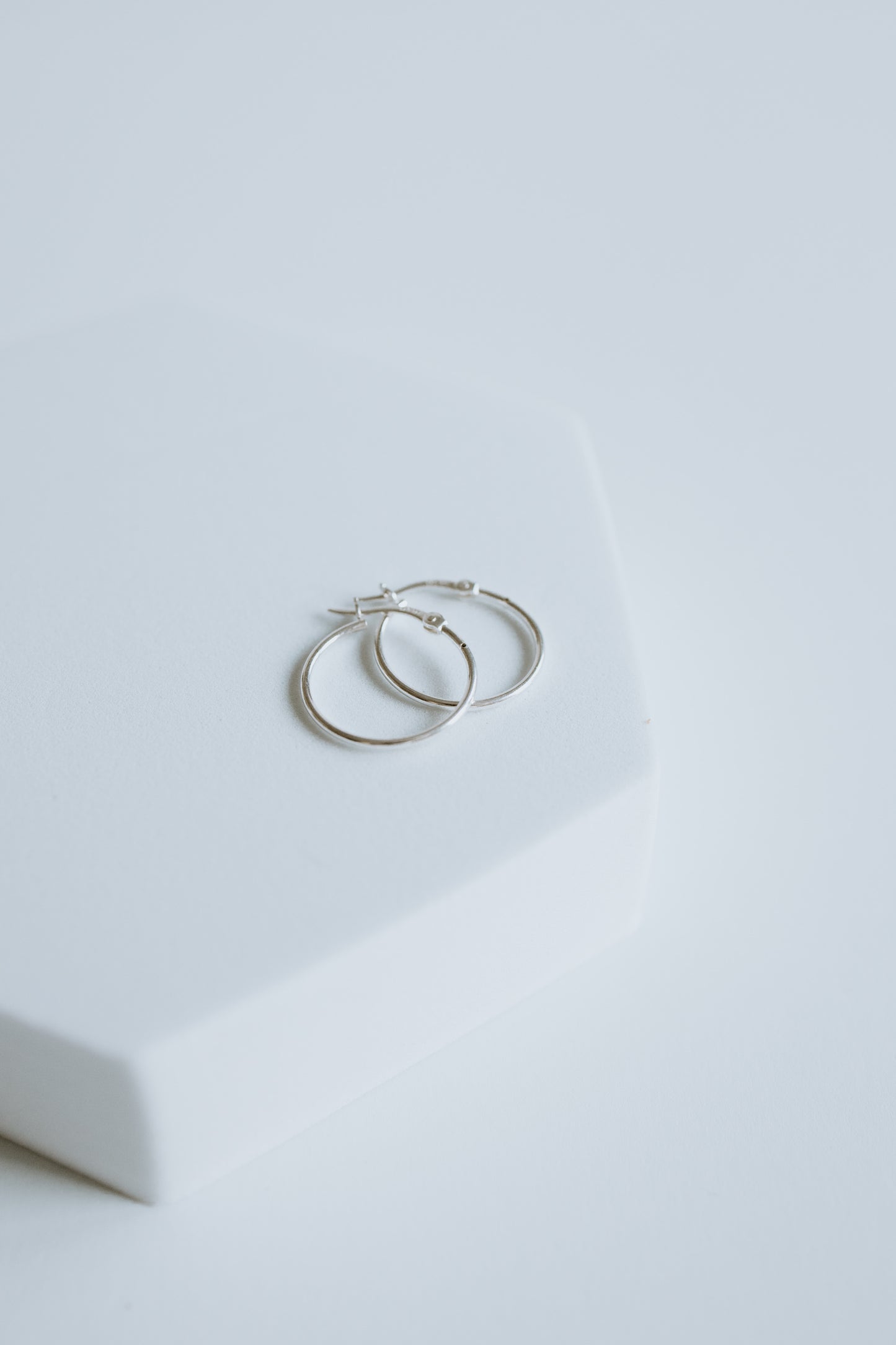 Classic Hoops - Sterling Silver