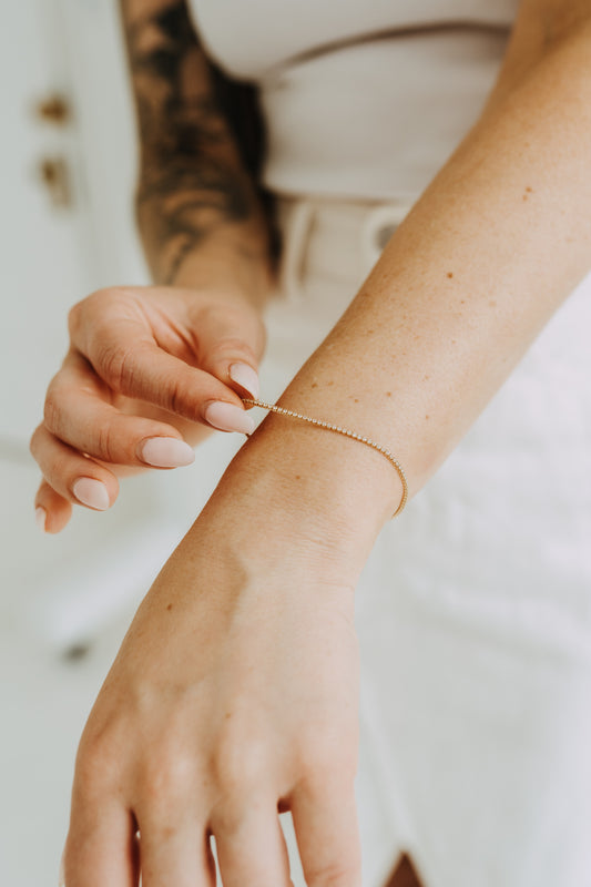 Micro Tennis Bracelet