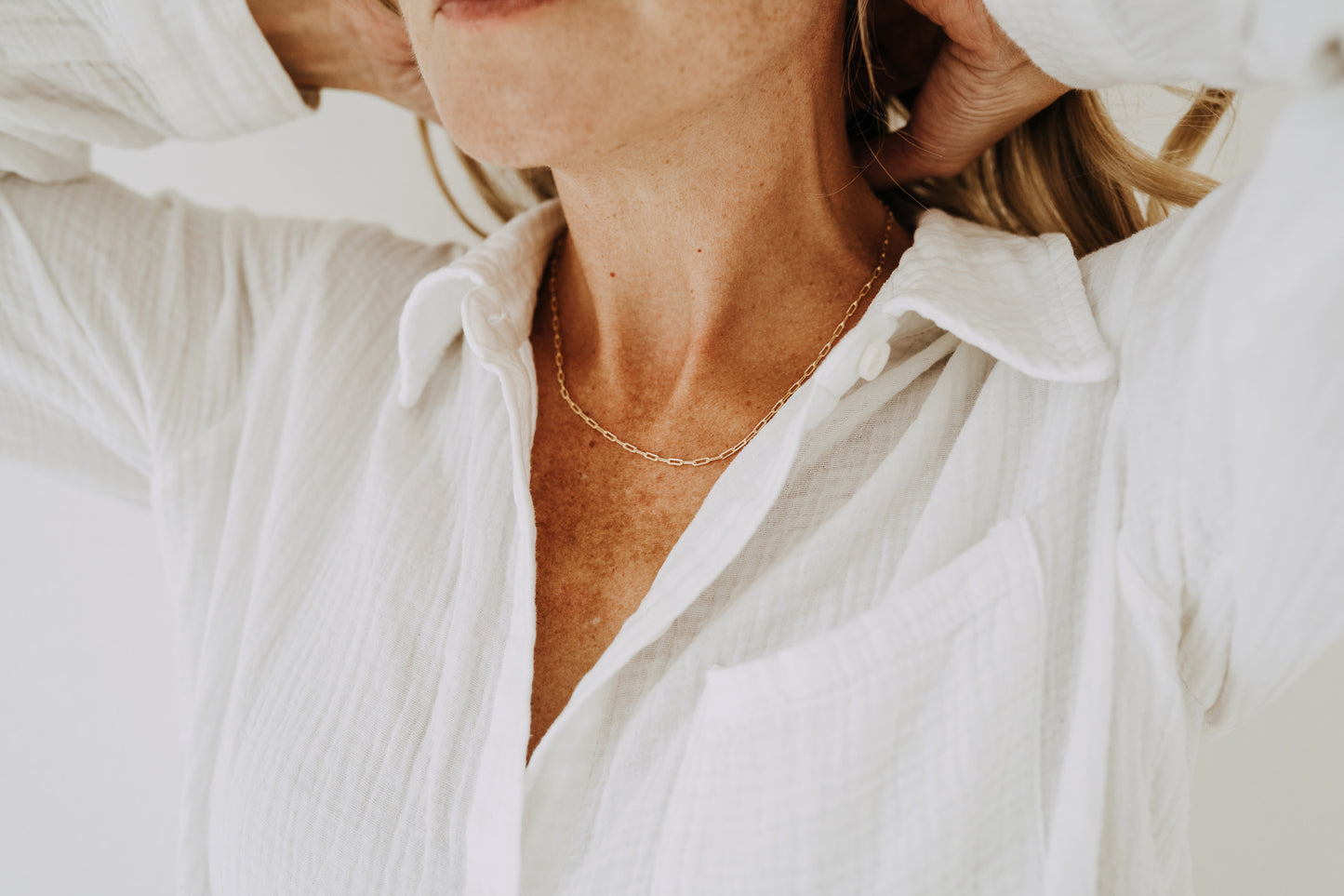 Petite Paperclip Necklace