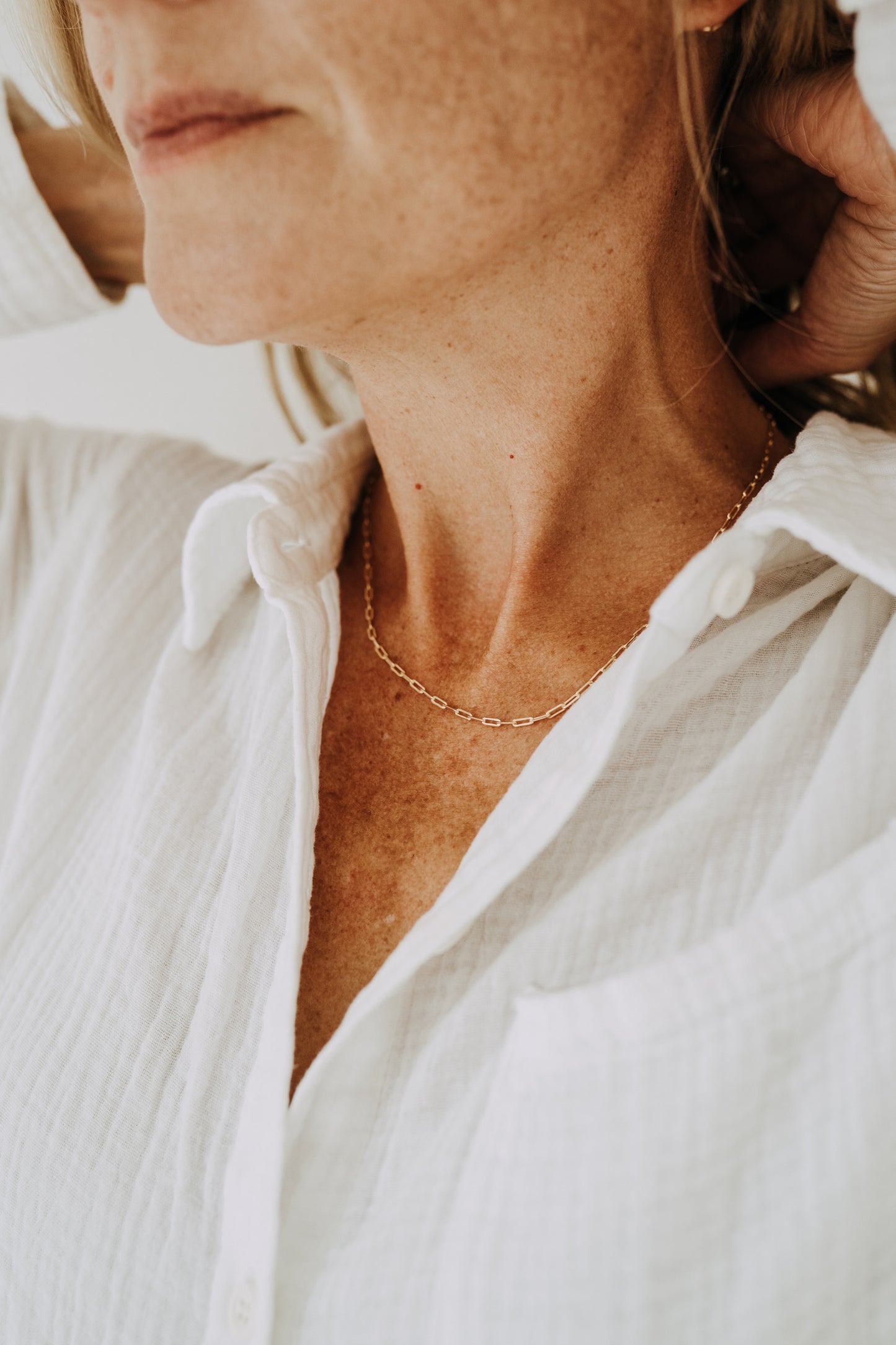 Petite Paperclip Necklace