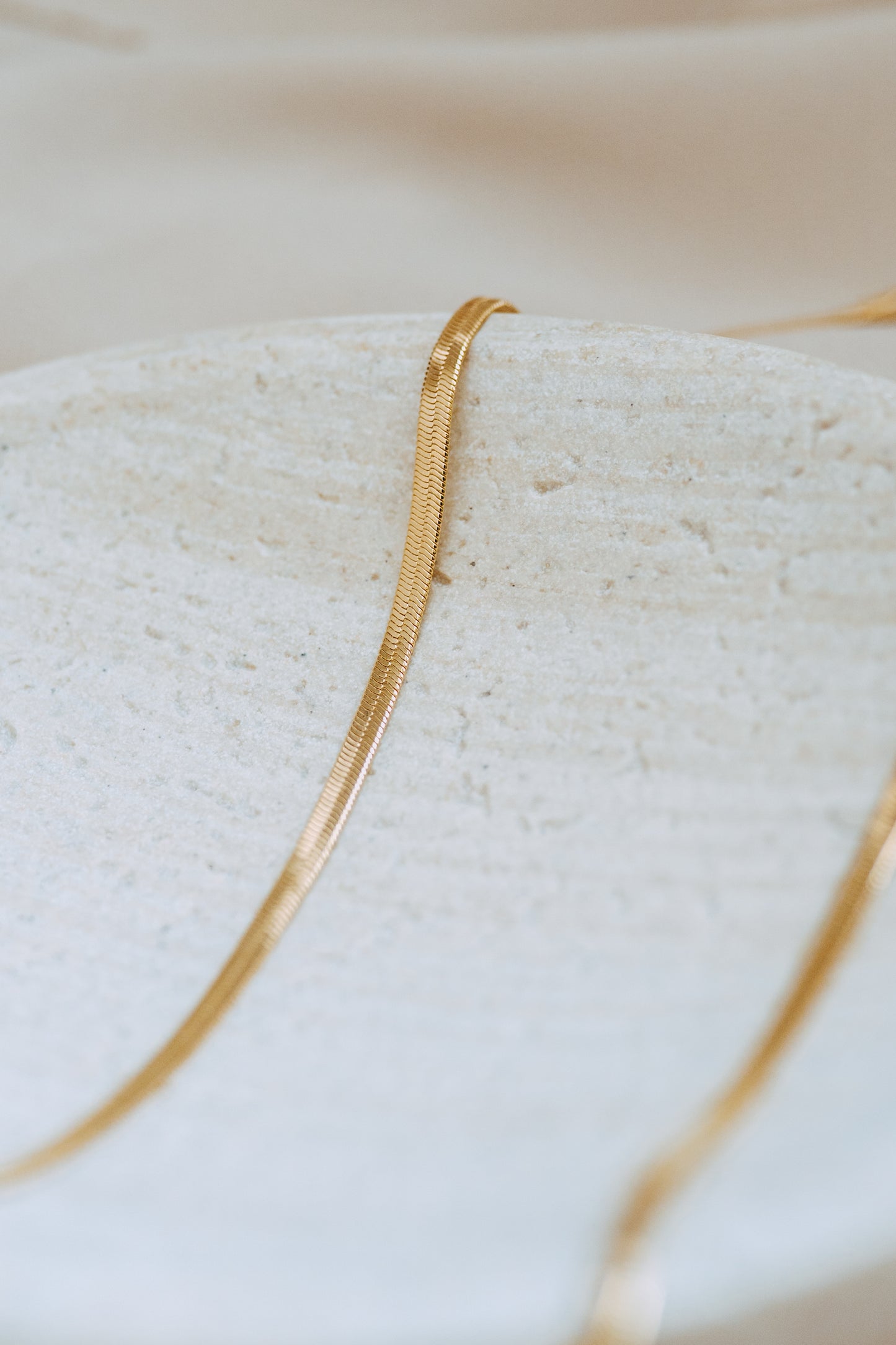 3mm Herringbone Necklace