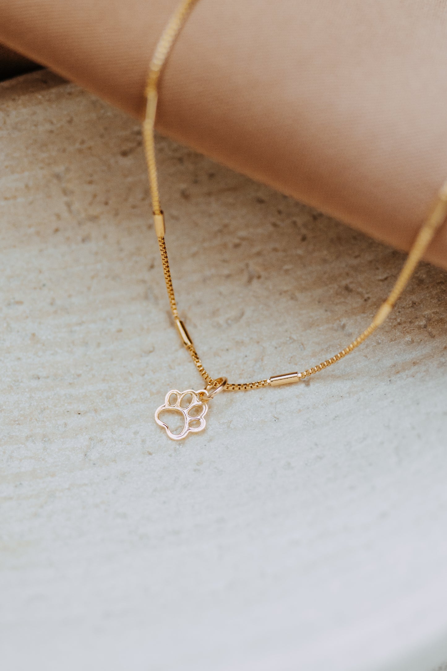 Paw Print Necklace