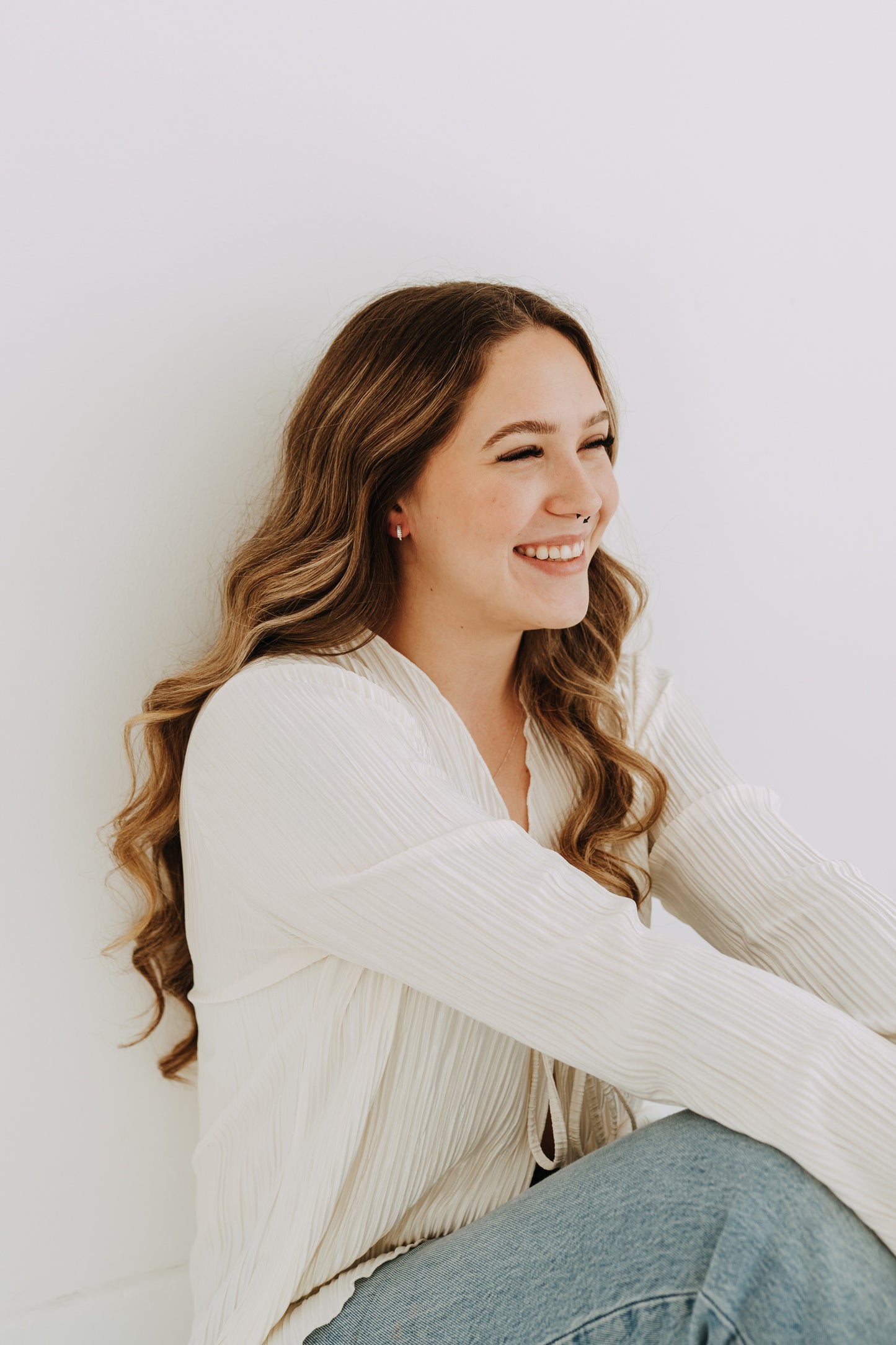 The Diana Huggies - Sterling Silver