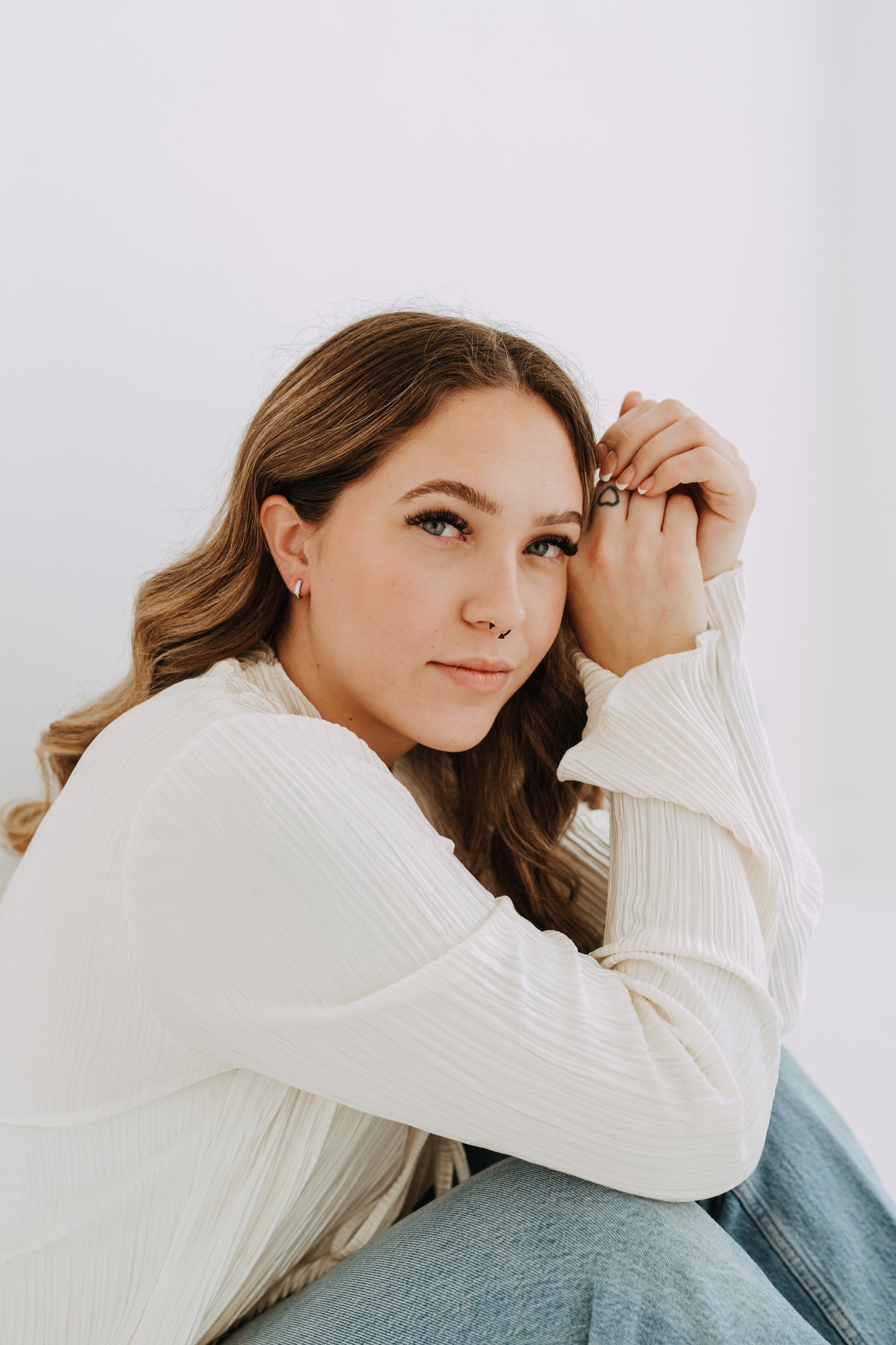 The Diana Huggies - Sterling Silver