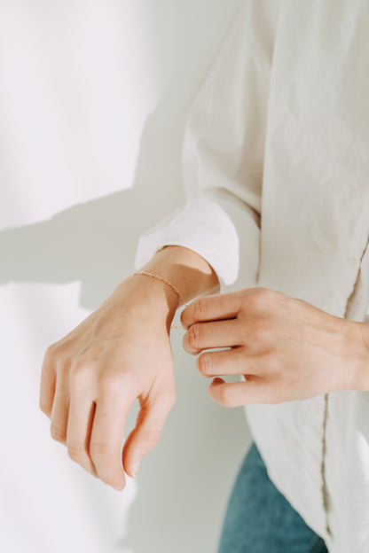 Petite Paperclip Bracelet