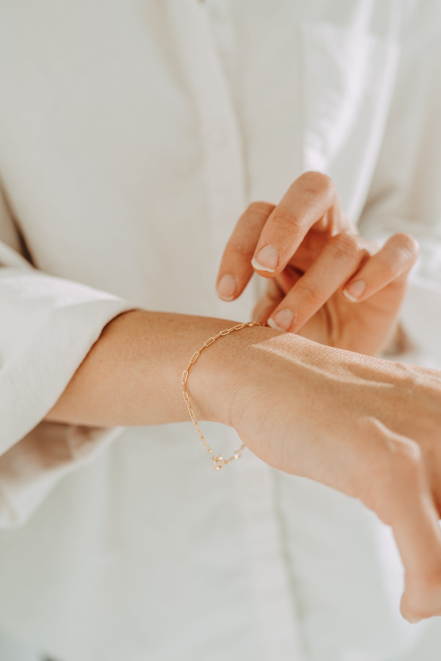 Petite Paperclip Bracelet
