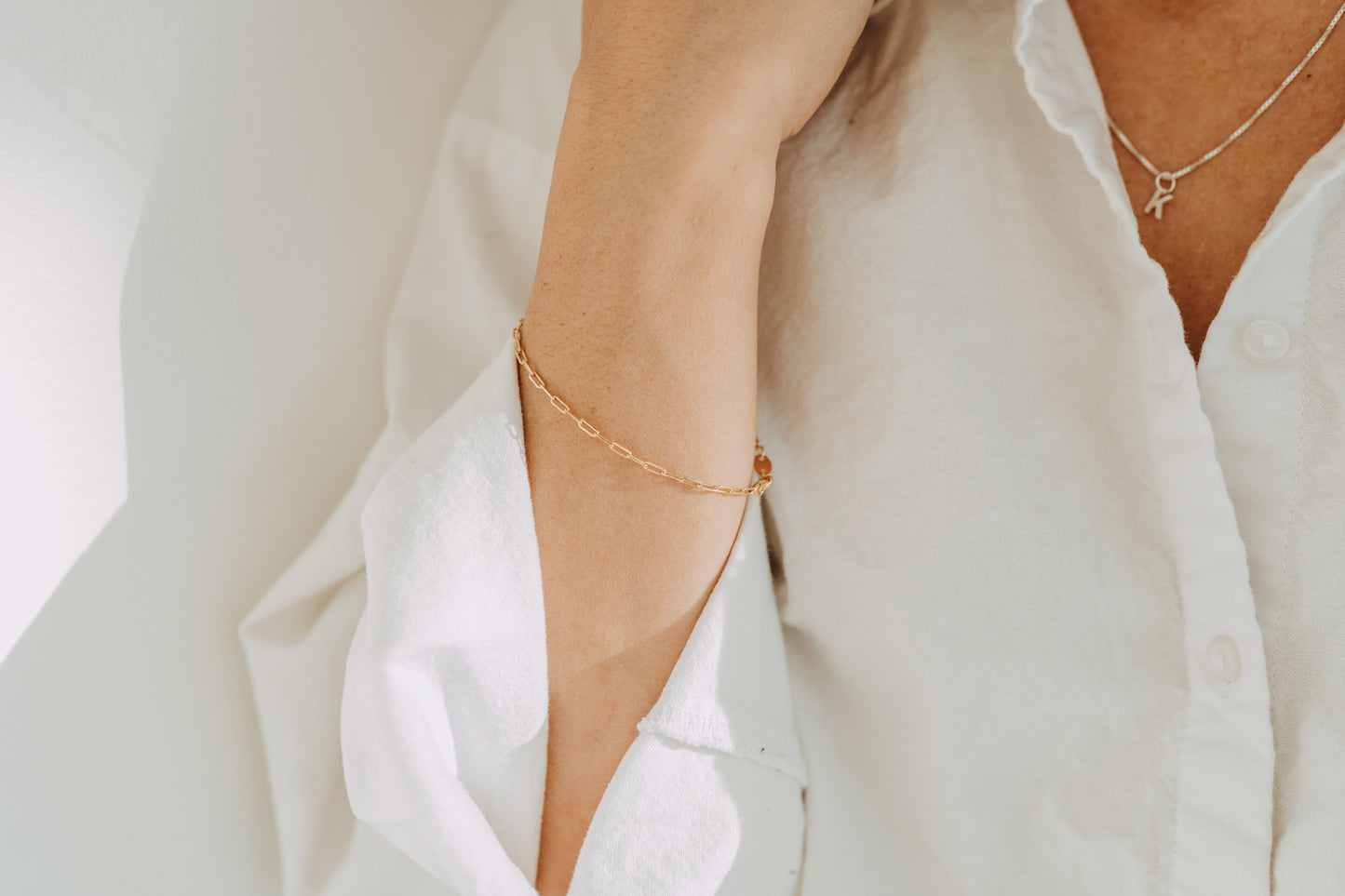 Petite Paperclip Bracelet