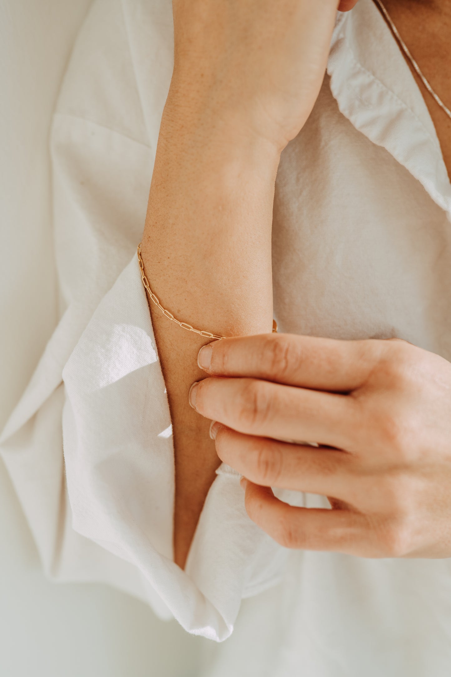 Petite Paperclip Bracelet