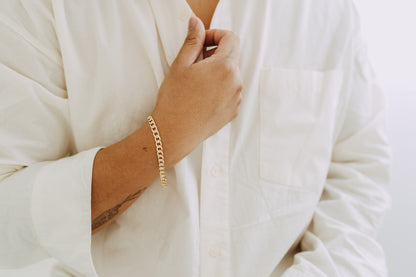 Men's 6mm Curb Bracelet