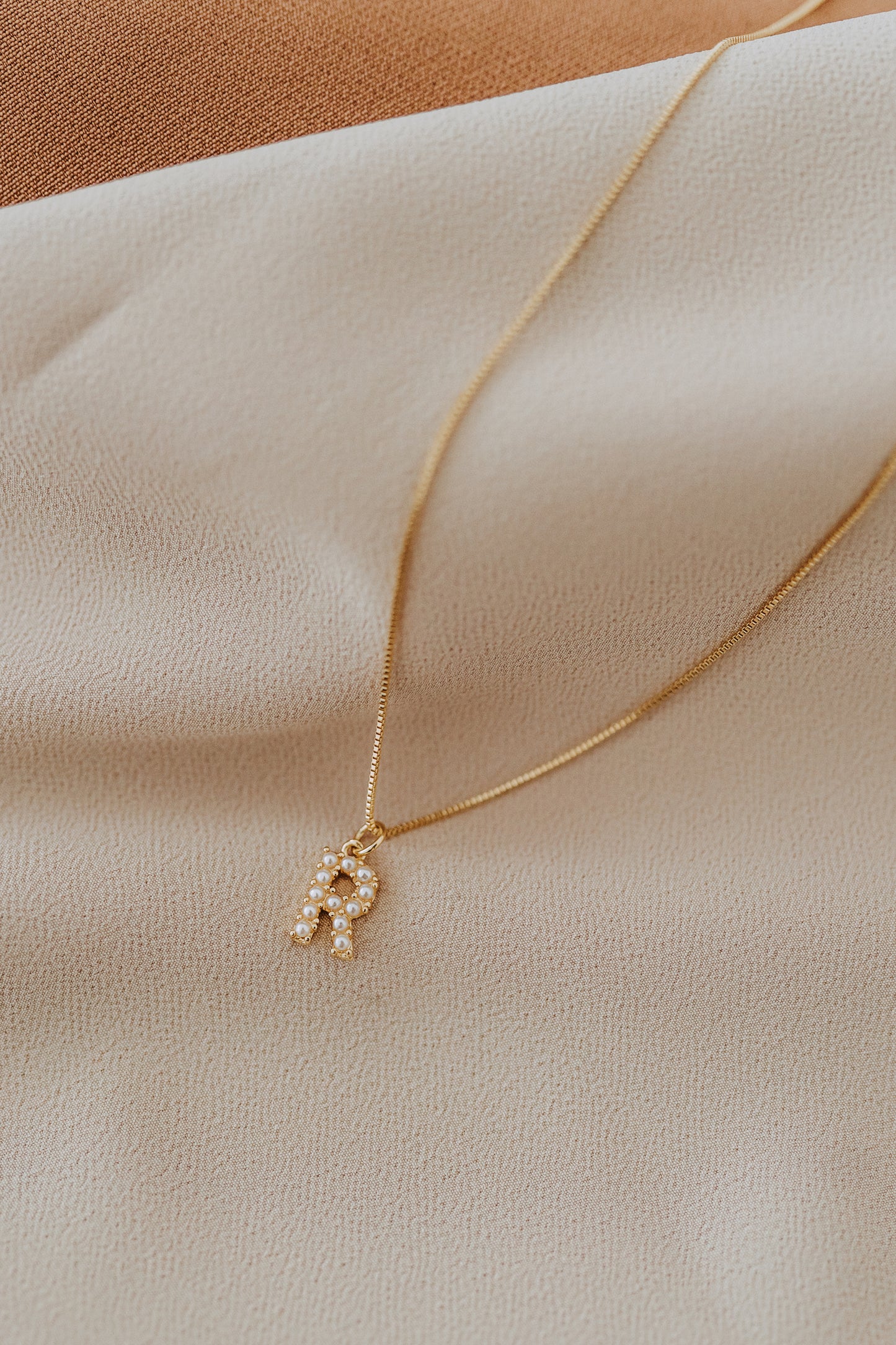 Pearl Letter Necklace