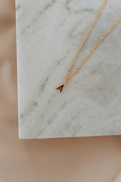 Mini Letter Necklace