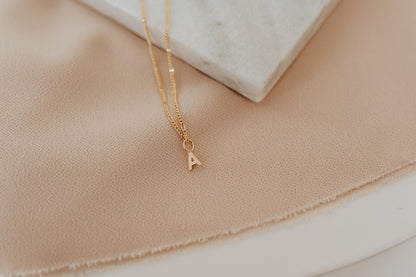 Mini Letter Necklace