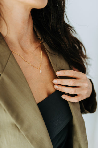 Mini Letter Necklace