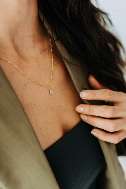 Mini Letter Necklace
