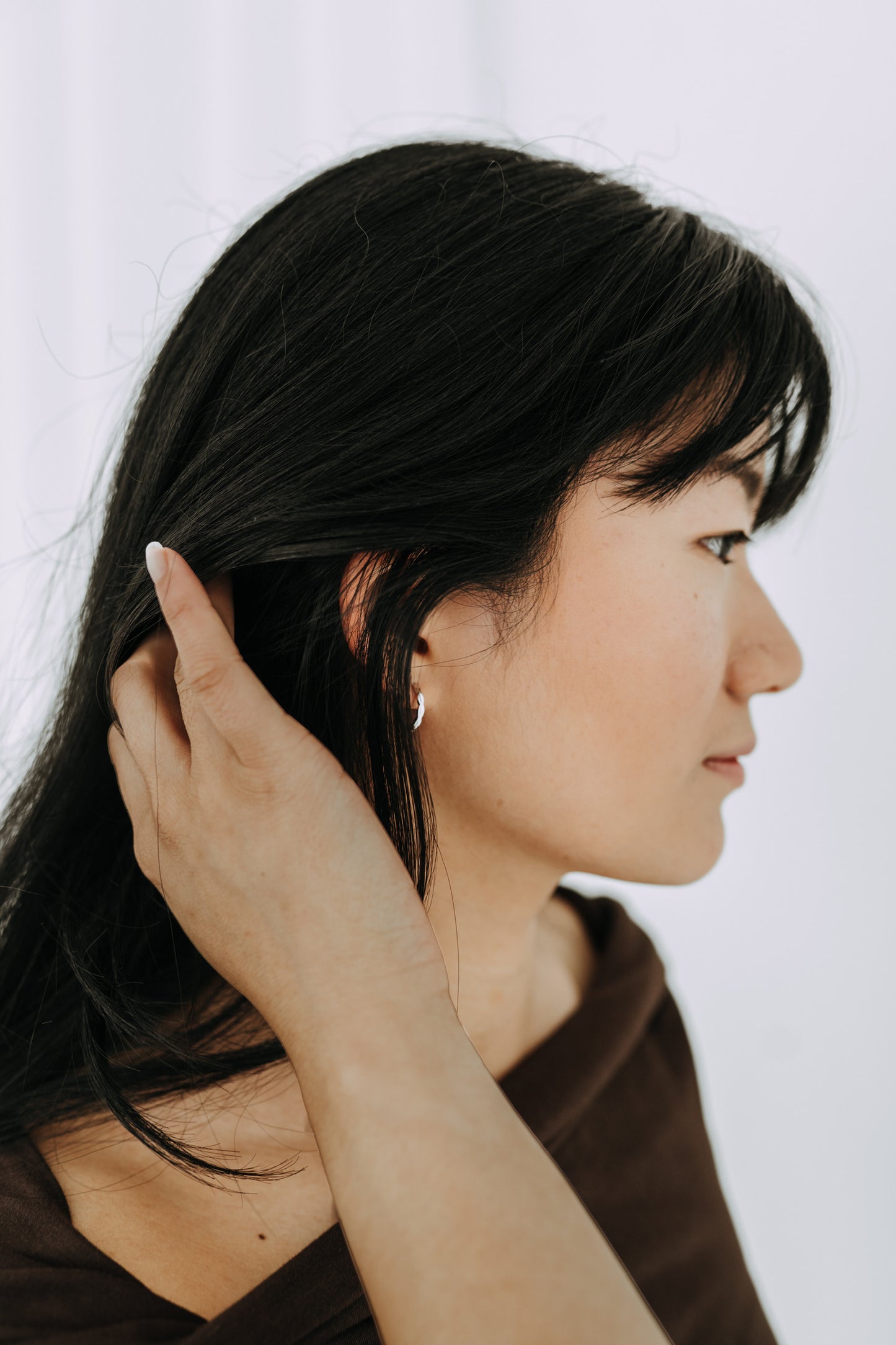 Willow Hoops / Sterling Silver