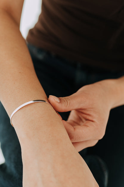 3mm Sterling Silver Herringbone Bracelet
