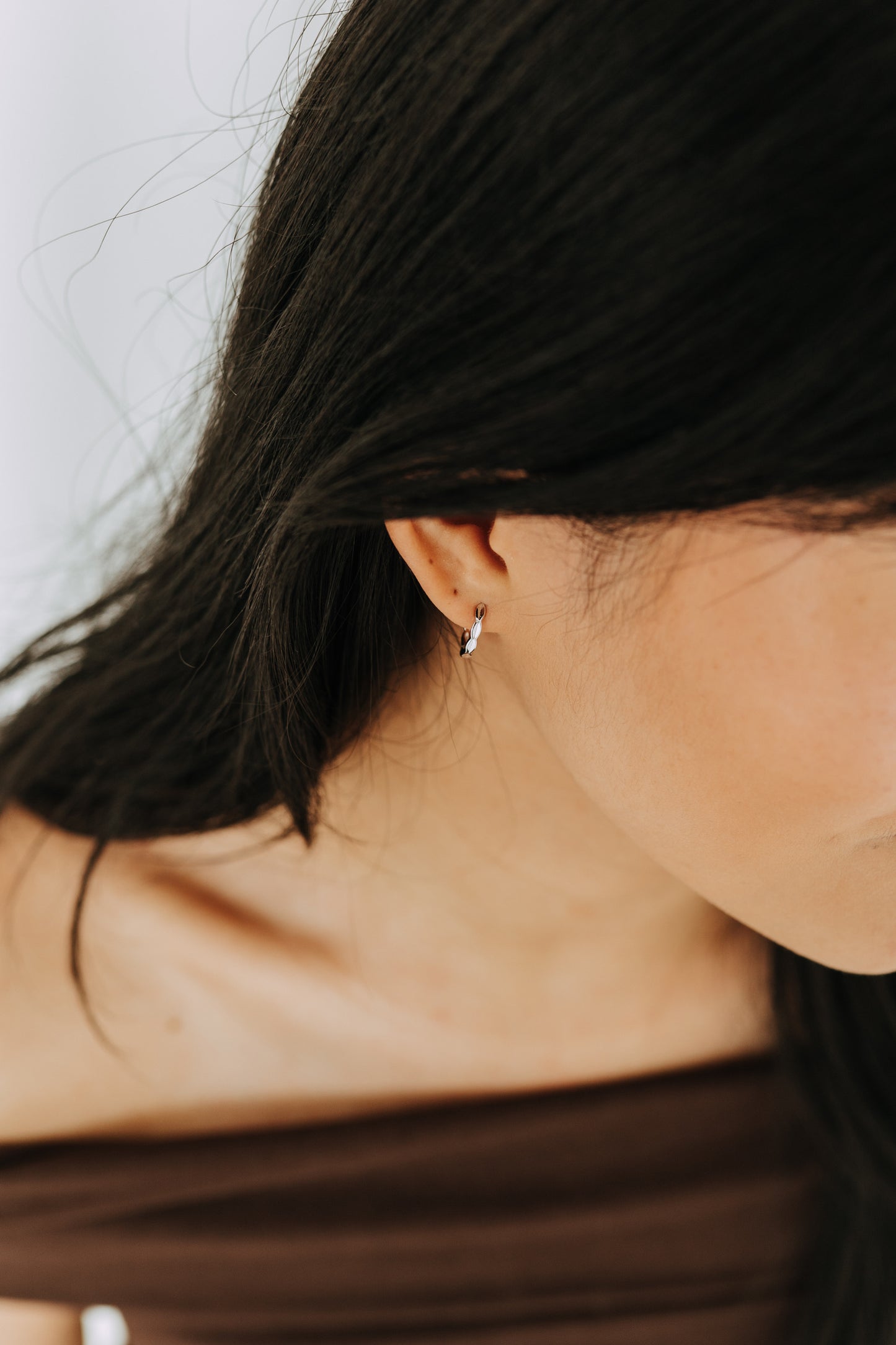 Willow Hoops / Sterling Silver