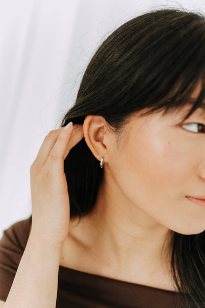 Willow Hoops / Sterling Silver