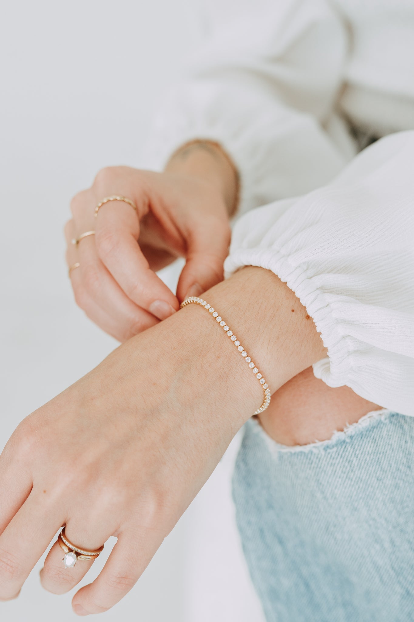 Micro Tennis Bracelet