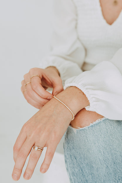 Micro Tennis Bracelet