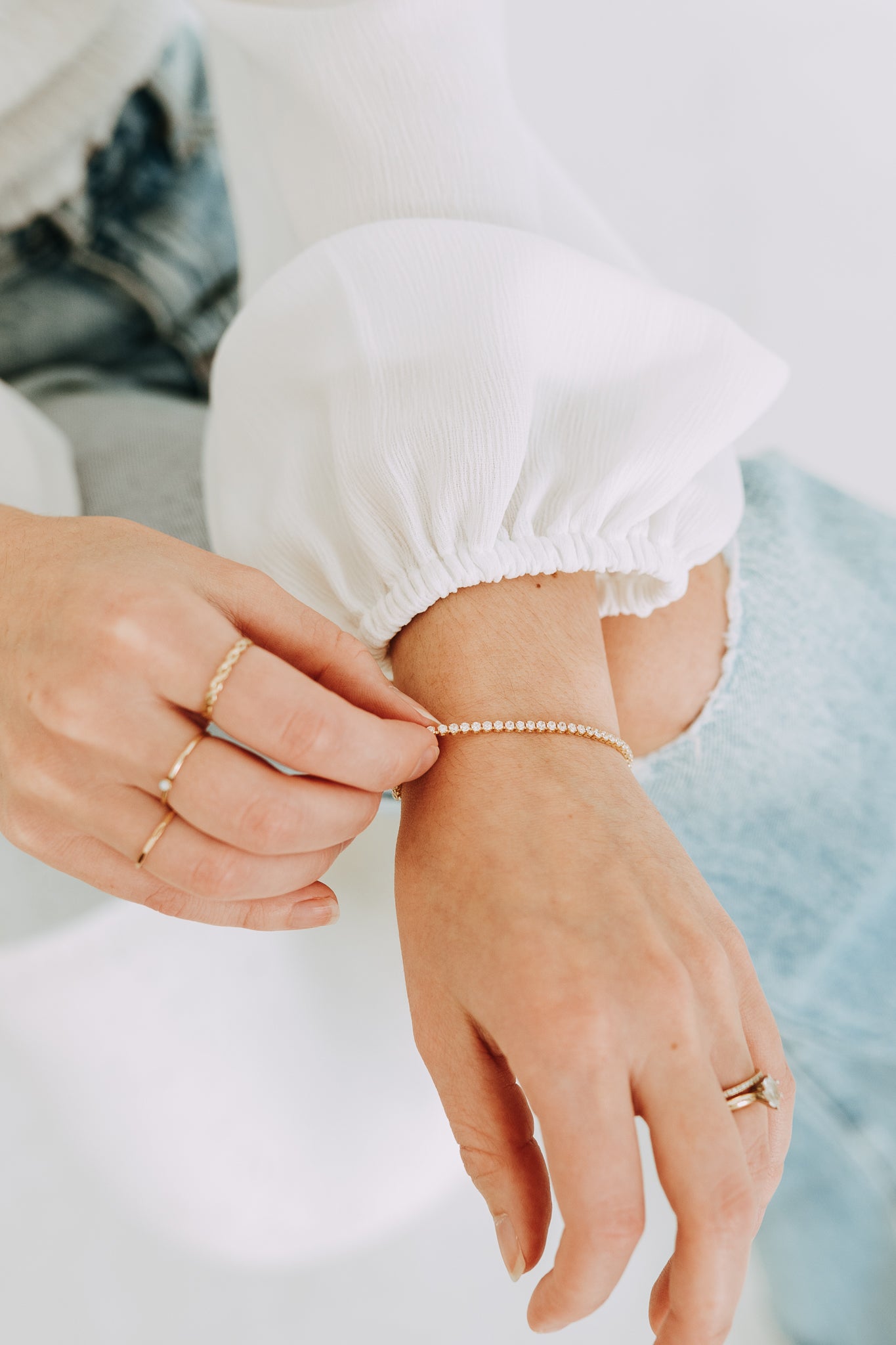 Micro Tennis Bracelet