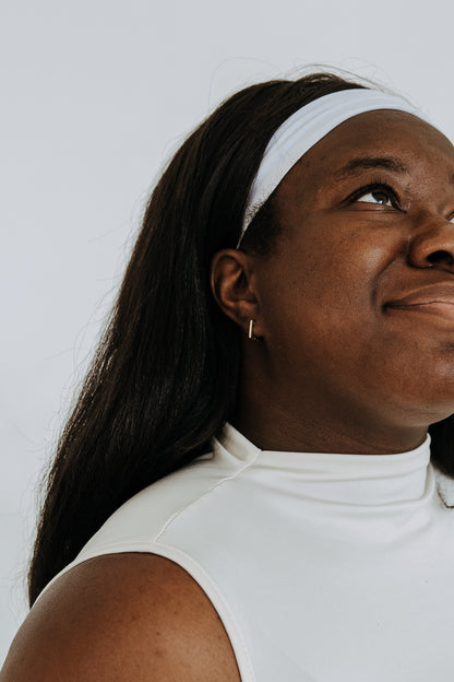 Luna Hoops – Gold Filled Pavé Rectangle Hoops