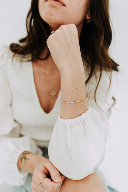 Micro Tennis Bracelet