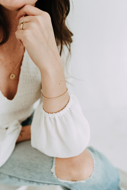 Micro Tennis Bracelet