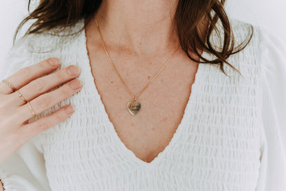 Handwritten Engraved Heart