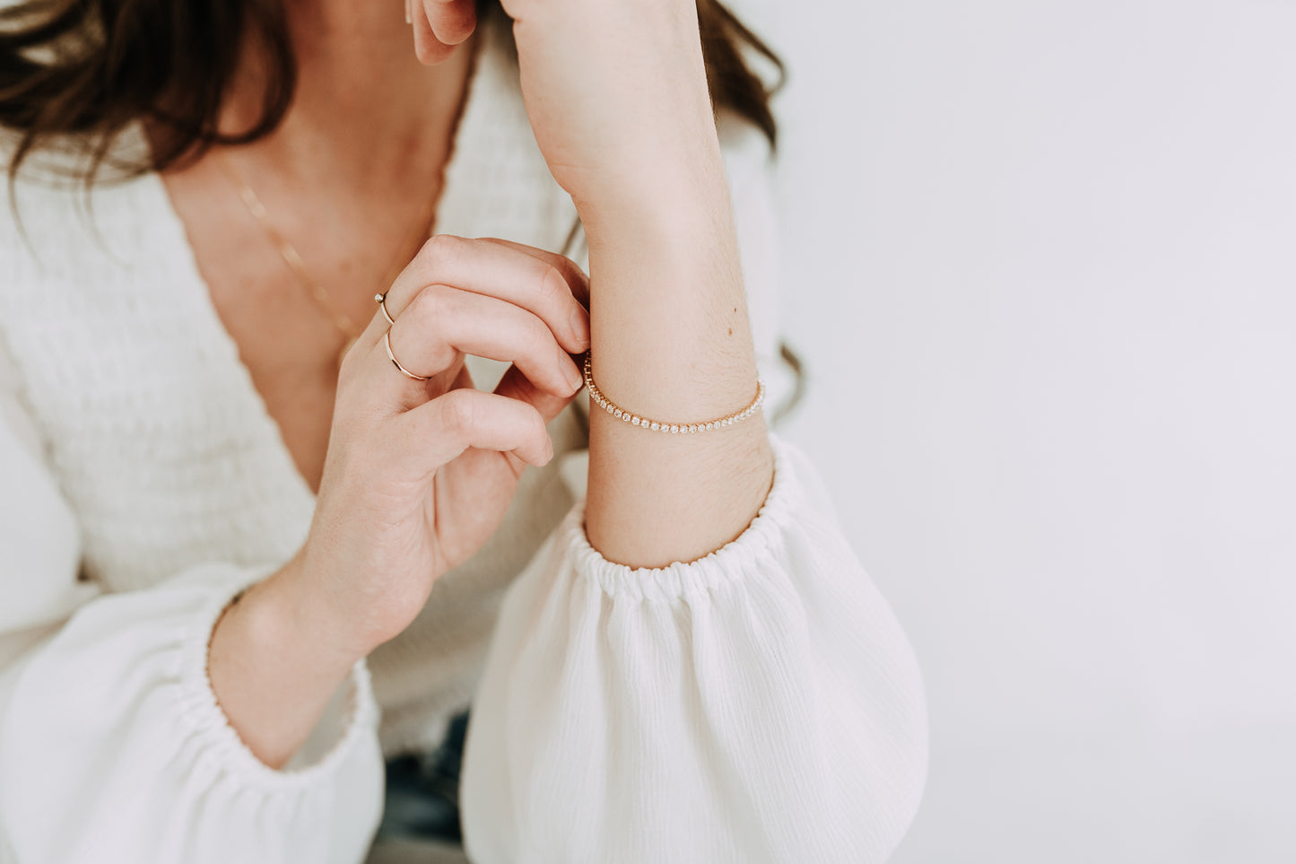 Micro Tennis Bracelet