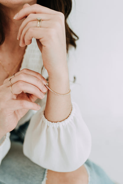 Micro Tennis Bracelet