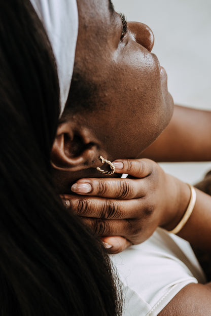 Magnolia Hoops – Gold Filled Twisted Hoops