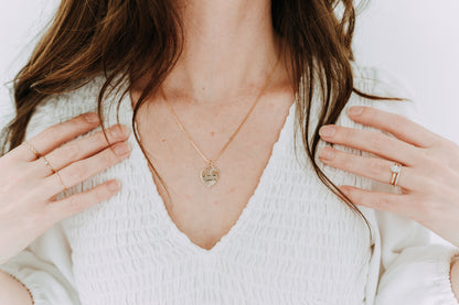 Handwritten Engraved Heart