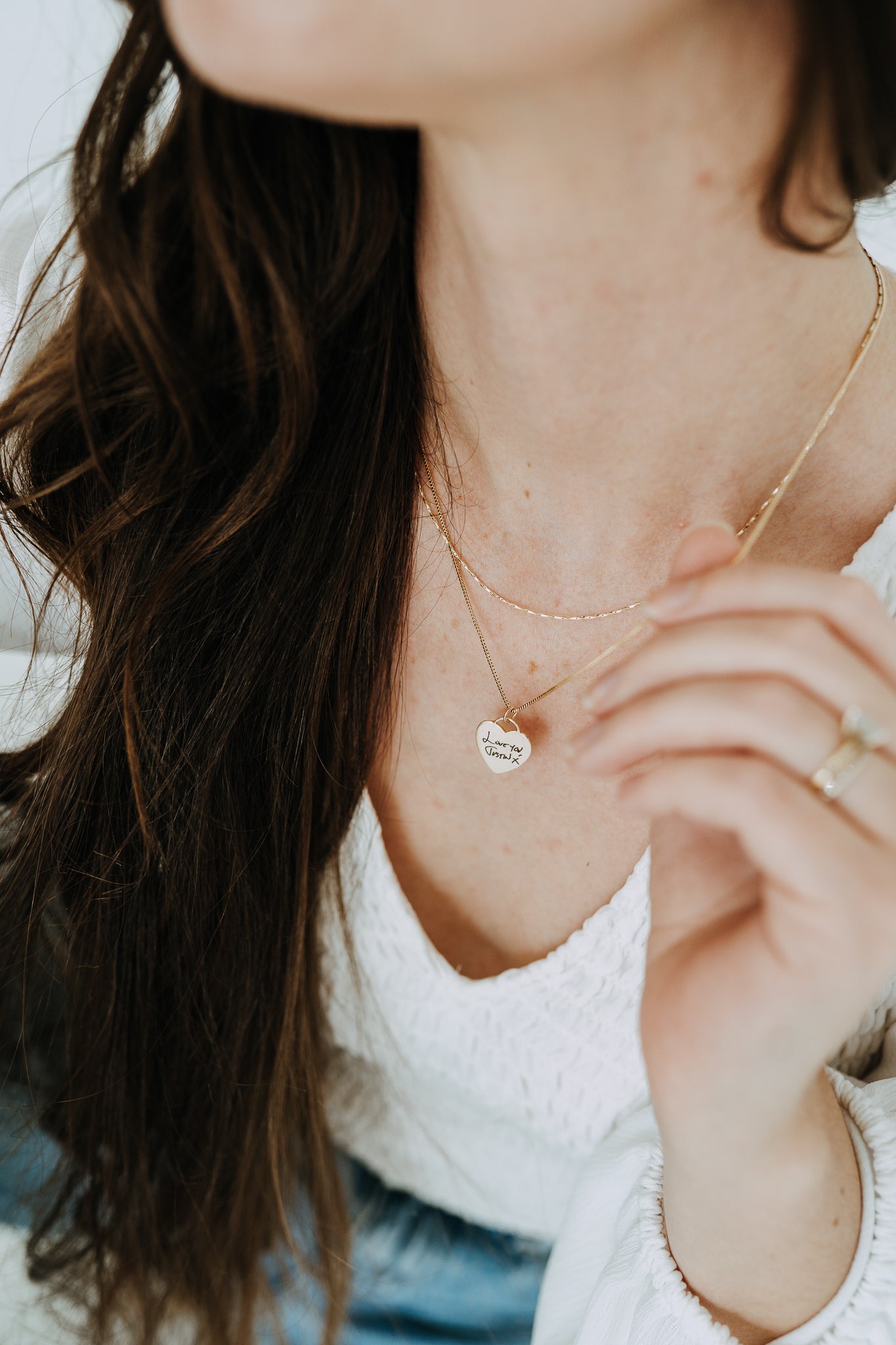 Handwritten Engraved Heart