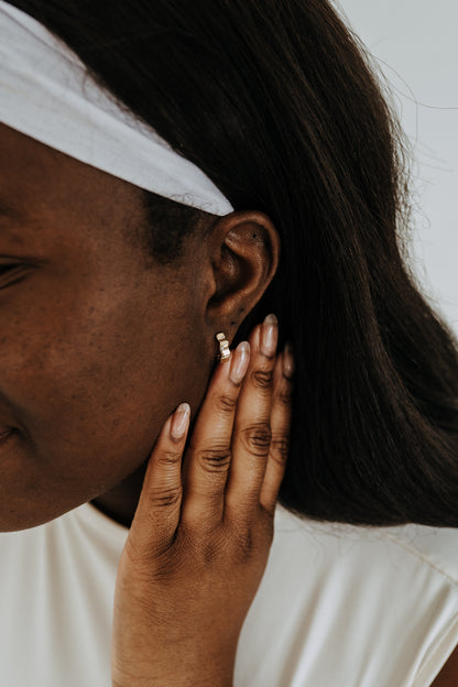 Cove Hoops – Gold Filled Mini Hoops