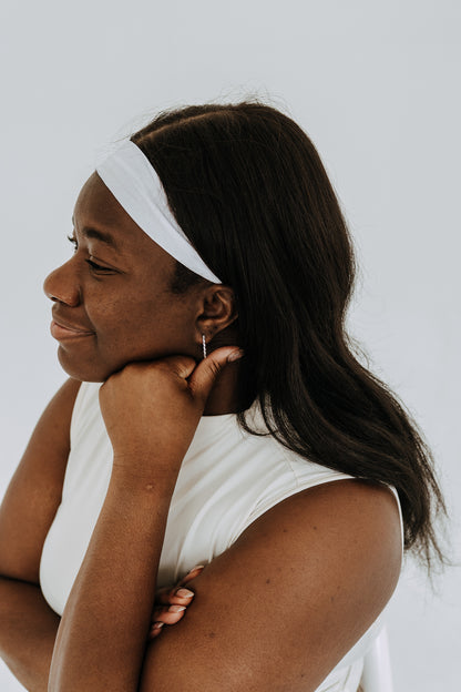 Wren Hoops — Sterling Silver