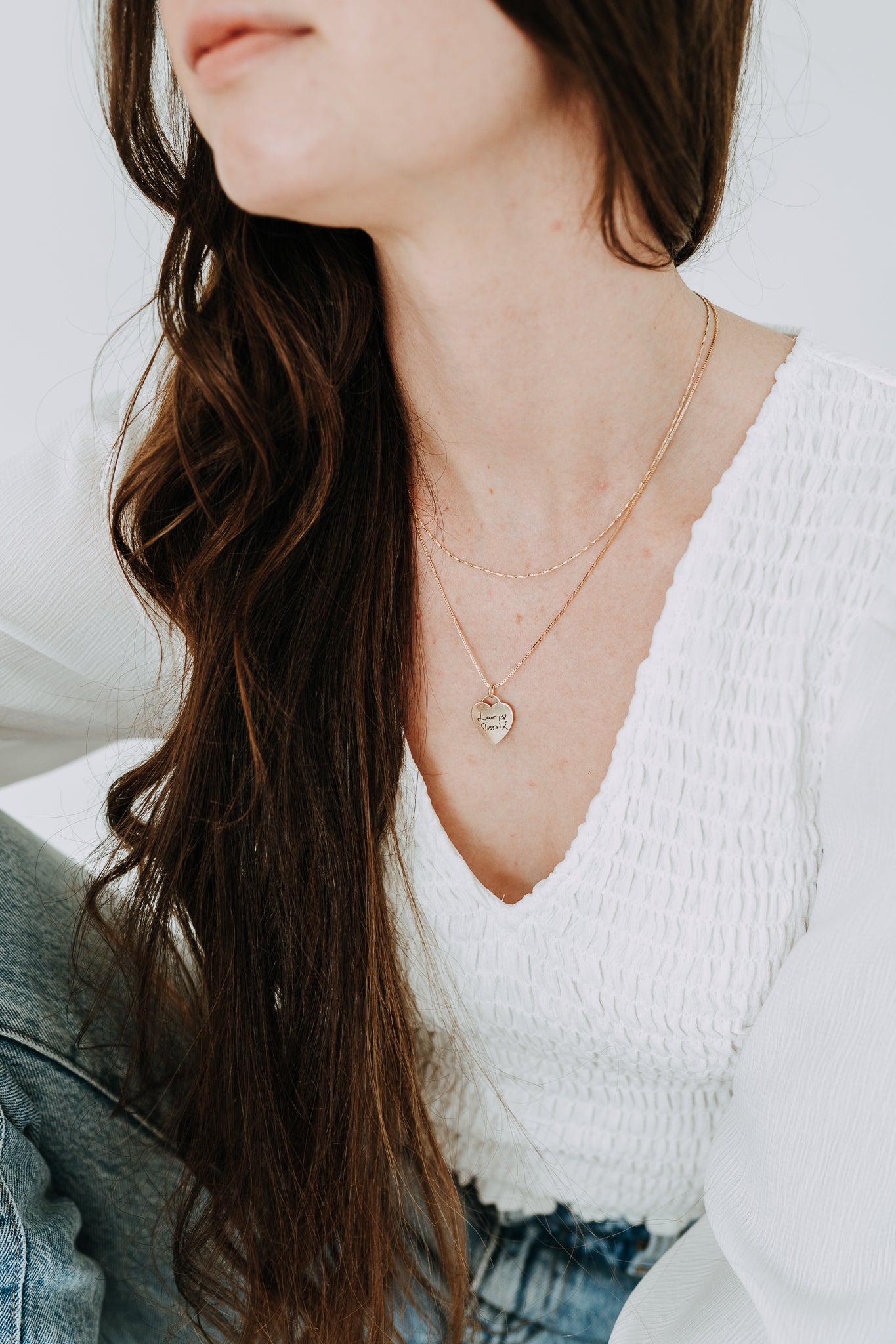 Handwritten Engraved Heart